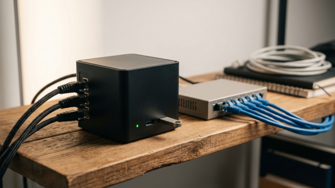 Setup homelab con mini PC Intel N100 corriendo Proxmox VE - guía para principiantes