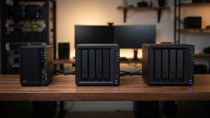 Synology DS225+, DS425+ y DS925+ - Comparativa de los tres modelos NAS