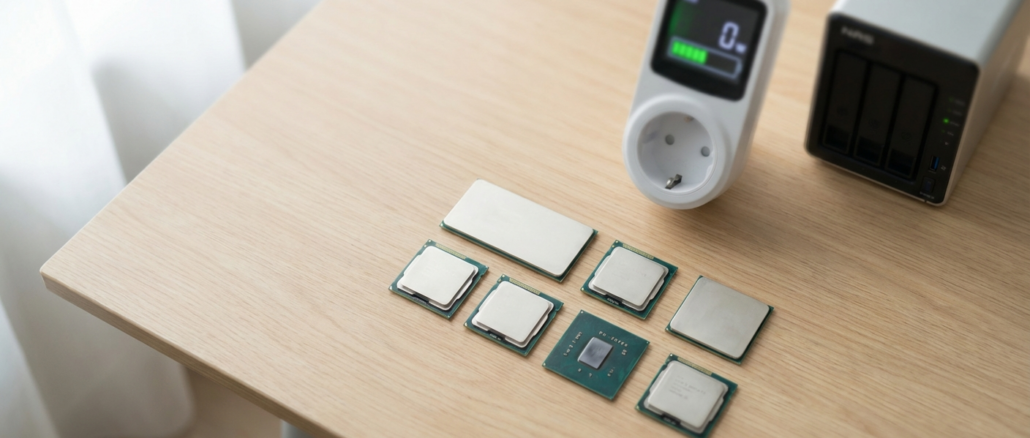 Comparativa de procesadores CPU para NAS 2026: Intel N100, N305, N355 y más