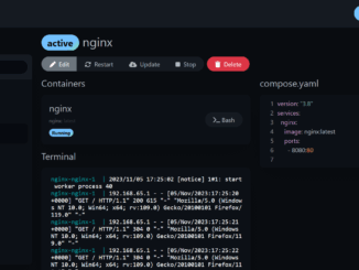 Dockge vs Portainer - gestión Docker Compose NAS