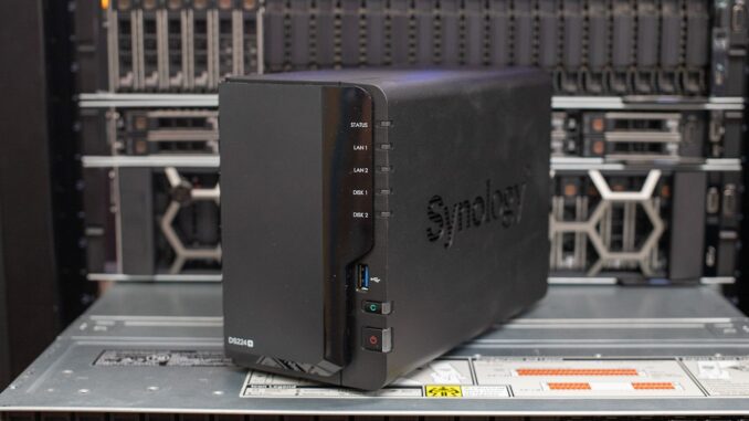 NAS Synology DS224+ para archivo digital personal