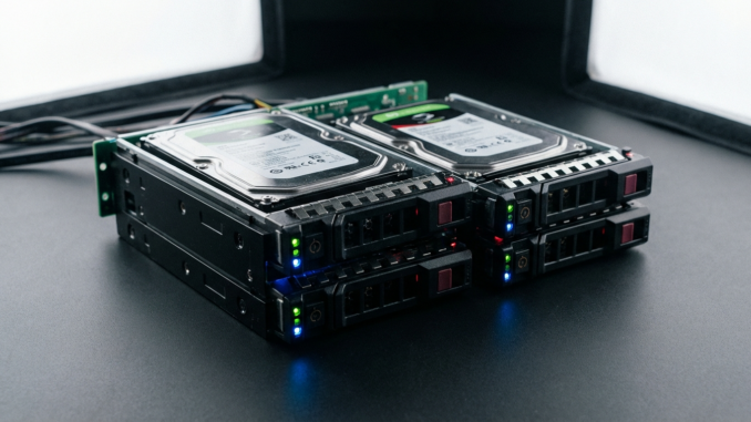 RAID NAS discos duros array configuración